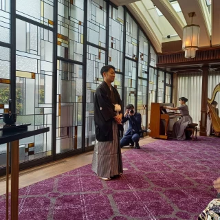 新郎入場