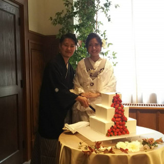 ケーキ入刀