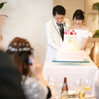 ケーキ入刀