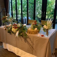 装花もとても素敵で満足でした。
