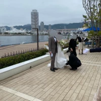 屋外での撮影