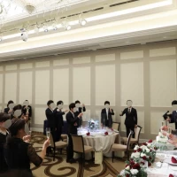 会場横側