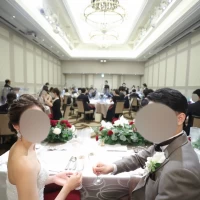 新郎新婦側から見た会場
