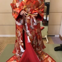 フェアでは色打ち掛けか白無垢が試着できます