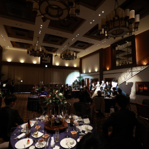 会場ライトアップ（おひらき）|573099さんのTHE SUITO HOUSE　〈エルフラットグループ〉（営業終了）の写真(1643331)