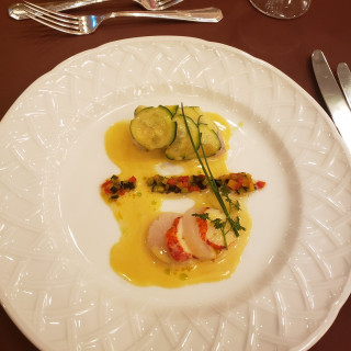コース料理魚メイン