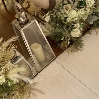 足元に蝋燭がありました