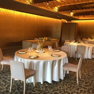 竹がモチーフになった会場