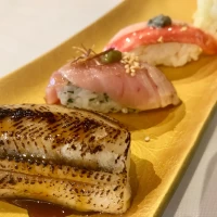 試食でいただいたお寿司です。かなり美味しかった！