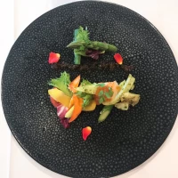 こちらも試食でいただきましたが、盛り付けがとても綺麗でした。