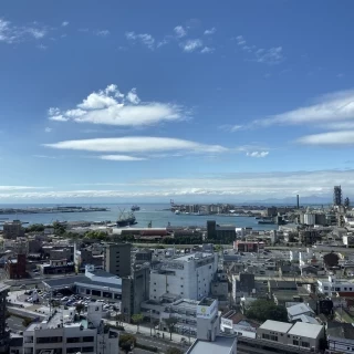 会場からの景色