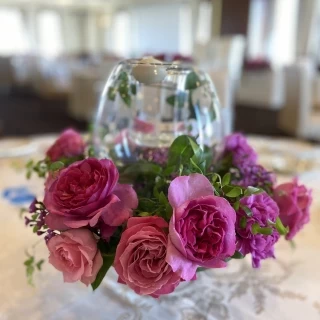 テーブル装花