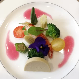 お野菜がとても新鮮でした。