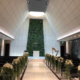 花嫁な姿が綺麗に見える空間