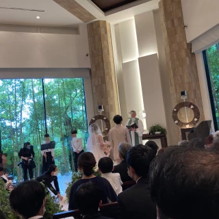 挙式会場がいくつかある中の「オリエンタルチャペル」