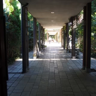 披露宴会場への通路