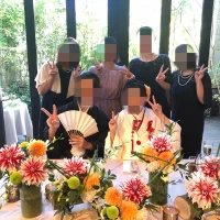 竹を中心に和風にしてもらいました。