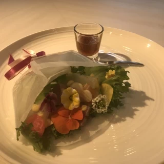 ルビーロマンのドレッシングがとてもおいしいです！