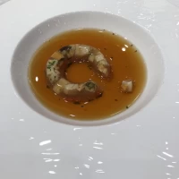 スープはその場で注がれました