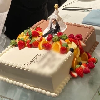 チョコケーキとショートケーキでわけました