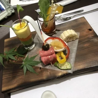 珍しいお野菜が使われていました。