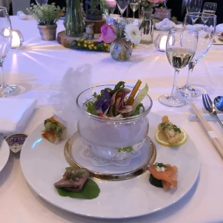 アレンジされた料理
