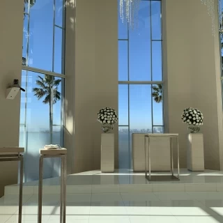 海と富士山が見えました！