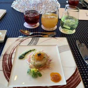 ホタテ貝のタルタル彩り野菜添え|574548さんのホテル舞浜ユーラシアの写真(1159748)