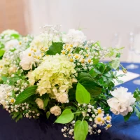 会場のお花