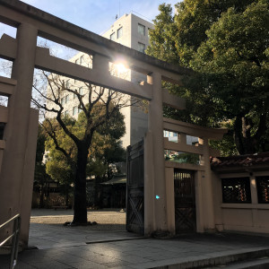 三連の鳥居は全国的にも珍しいそうです|574759さんの坐摩神社の写真(1141437)