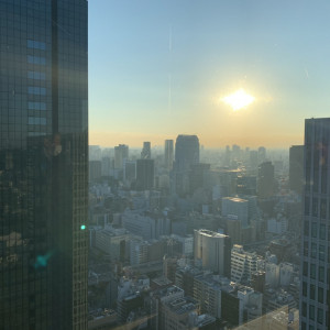 挙式会場からの景色|574762さんのPENTHOUSE THE TOKYO by SKYHALL（ウエディング取扱終了）の写真(1127745)