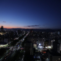 会場からの景色(夜)