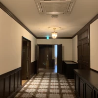 披露宴会場前廊下