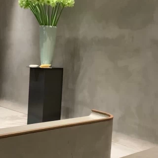 シンプルな会場