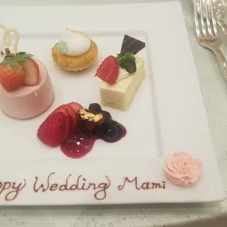 デザートがどれも可愛いです！味も良かったです。