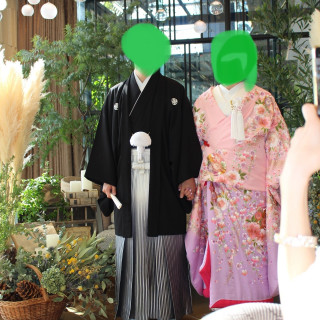 新郎新婦席