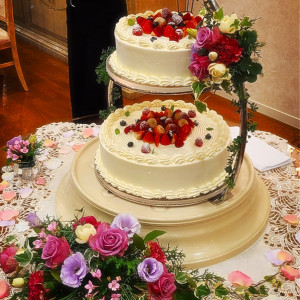 3段アームケーキ
装花別料金|575669さんのLa source ANN(ラ・スース アン)の写真(1133062)