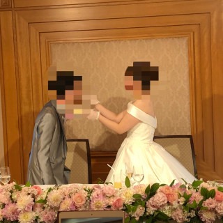 新郎新婦席