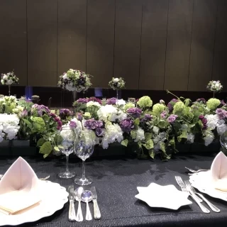 プロミネンスの新婦席から撮った写真です。
