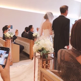 新婦入場