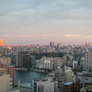 披露宴会場から見える景色の一部