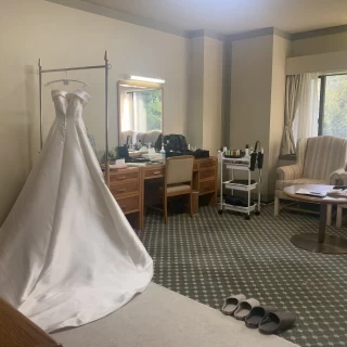 新郎新婦の控室