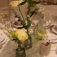 テーブルコーディネートとお花