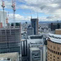 披露宴会場32階からの景色