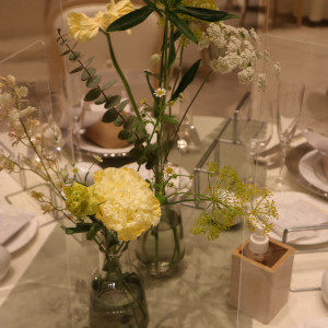 テーブルコーディネートとお花|576164さんの迎賓館の写真(1550857)