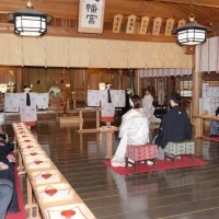 巫女さんの舞
