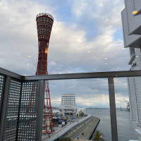 控え室からの景色