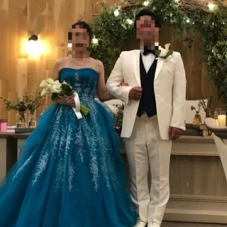 高砂前・お色直しあと。