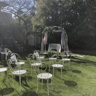 冬なので少し寂しいですが、天気が良いと綺麗です。