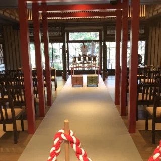 神前式の会場です。